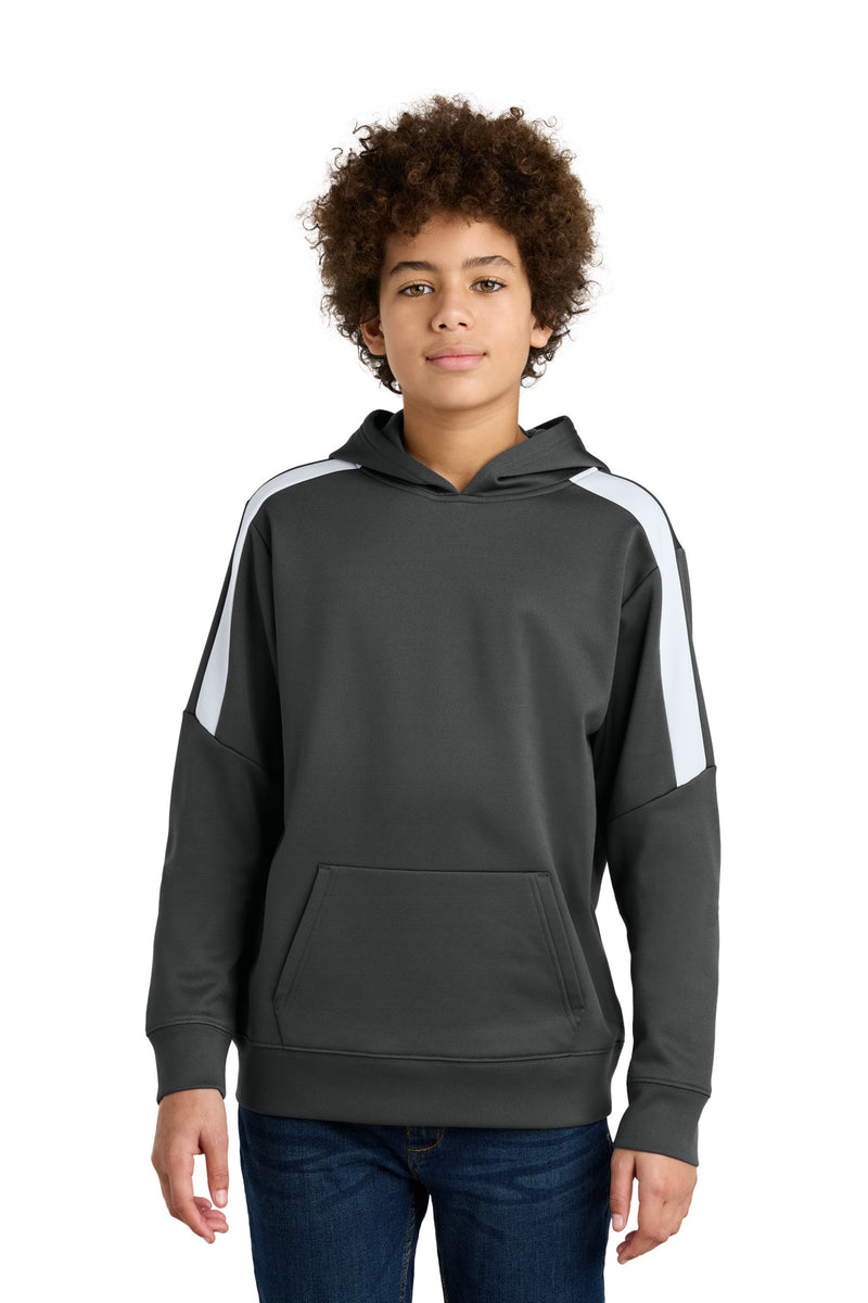 Load image into Gallery viewer, Sport-Tek Youth Sport-Wick Fleece United Pullover Hoodie YST255
