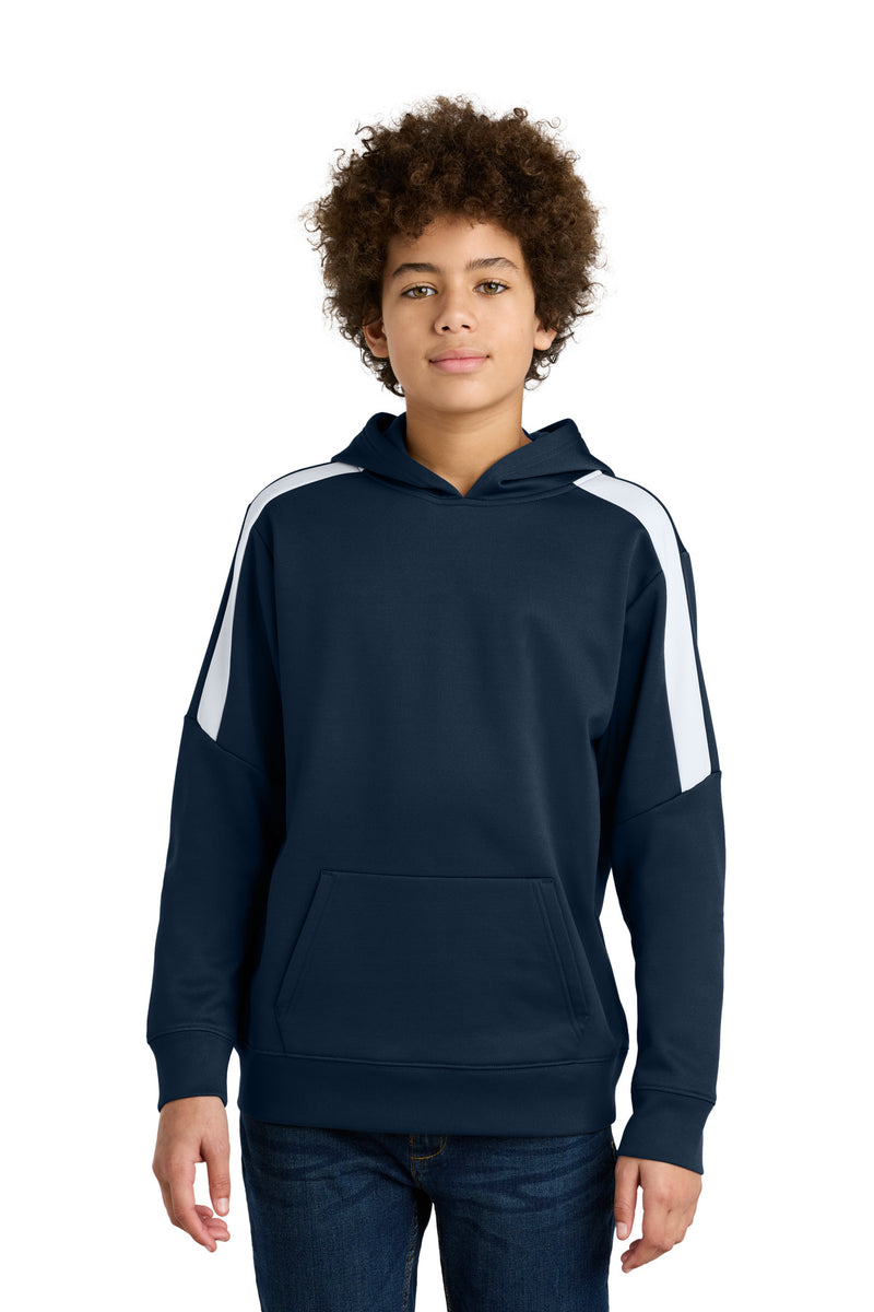 Load image into Gallery viewer, Sport-Tek Youth Sport-Wick Fleece United Pullover Hoodie YST255
