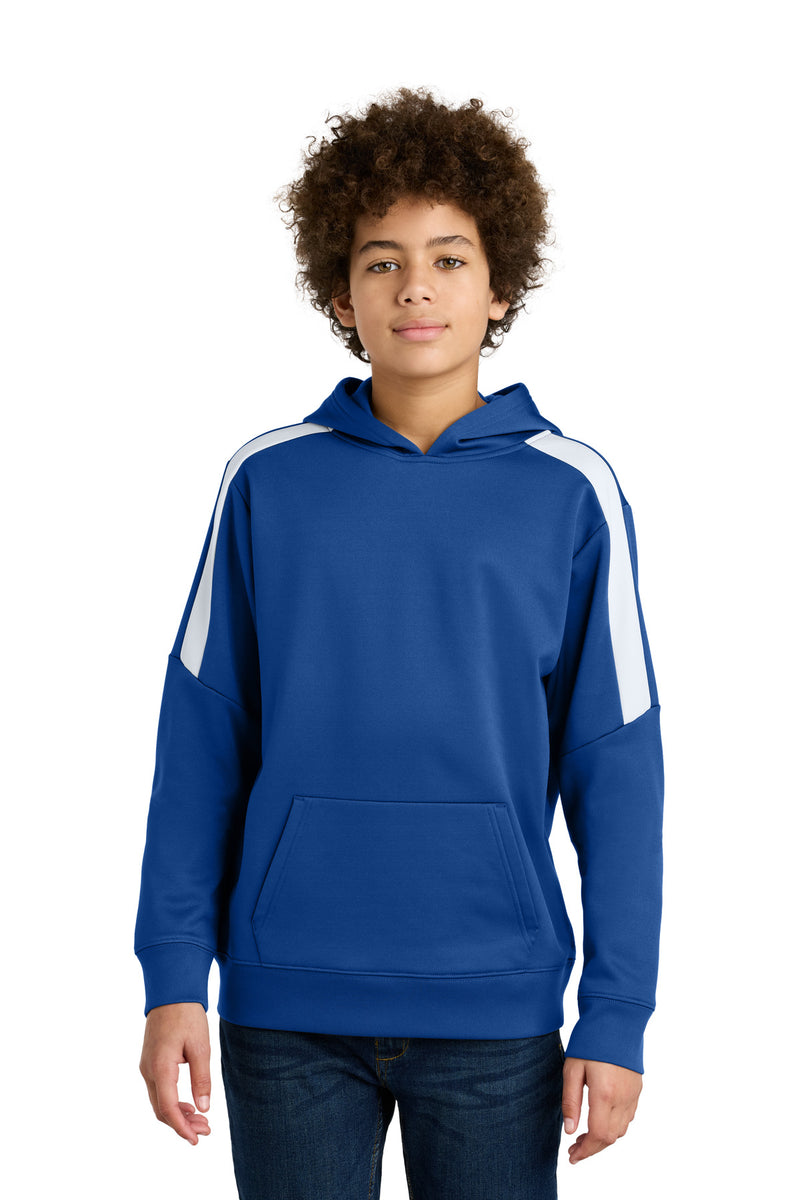 Load image into Gallery viewer, Sport-Tek Youth Sport-Wick Fleece United Pullover Hoodie YST255
