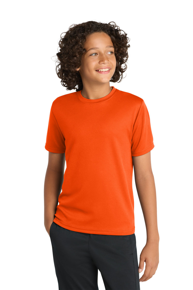 Load image into Gallery viewer, Sport-Tek Youth PosiCharge RacerMesh Tee. YST340
