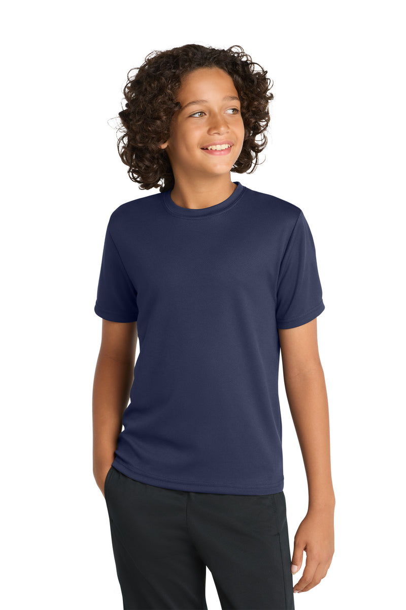 Load image into Gallery viewer, Sport-Tek Youth PosiCharge RacerMesh Tee. YST340
