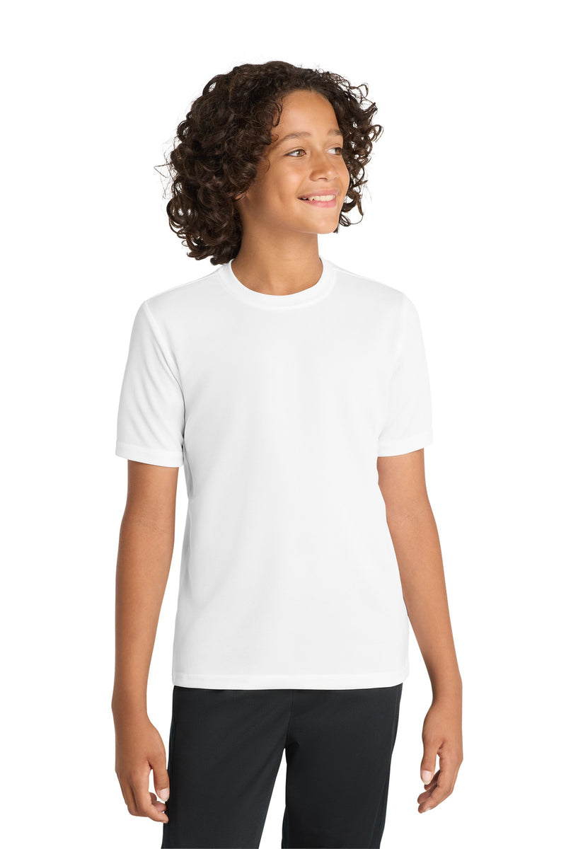Load image into Gallery viewer, Sport-Tek Youth PosiCharge RacerMesh Tee. YST340
