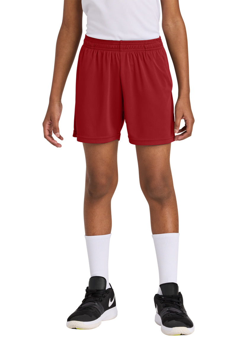 Load image into Gallery viewer, Sport-Tek Youth PosiCharge Competitor 5  Pocketed Short YST349P
