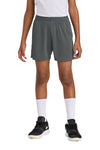 Sport-Tek Youth PosiCharge Competitor 5  Pocketed Short YST349P