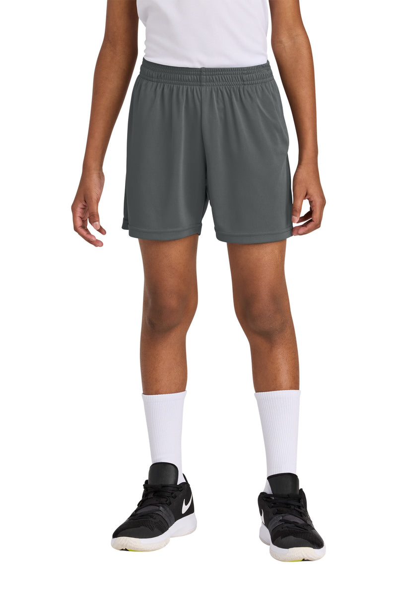 Load image into Gallery viewer, Sport-Tek Youth PosiCharge Competitor 5  Pocketed Short YST349P
