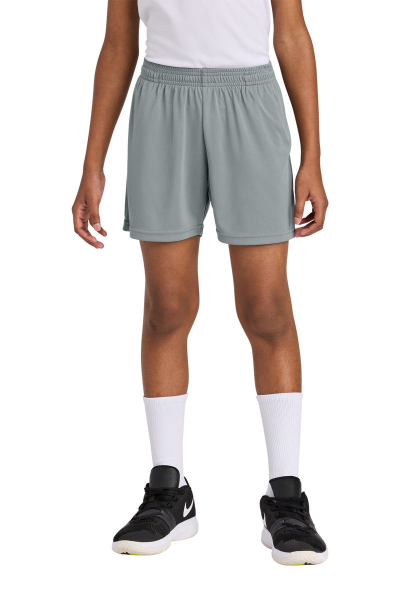 Load image into Gallery viewer, Sport-Tek Youth PosiCharge Competitor 5  Pocketed Short YST349P

