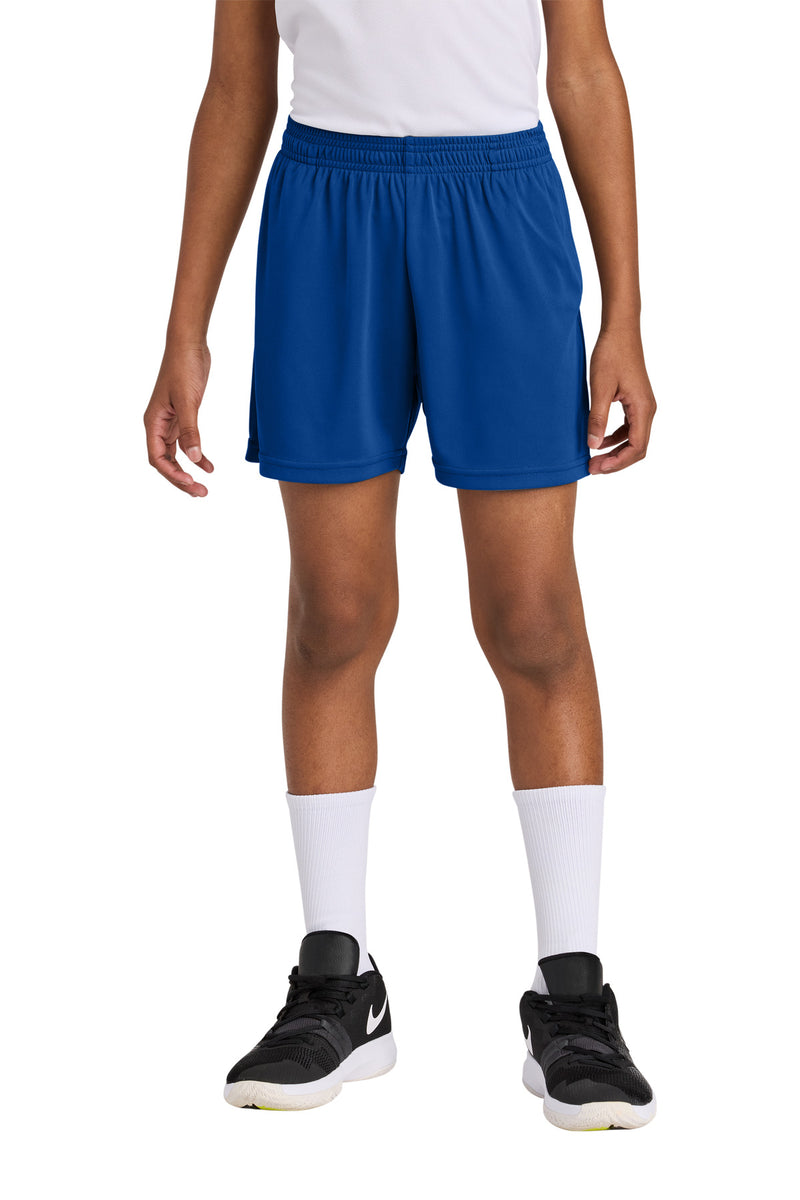 Load image into Gallery viewer, Sport-Tek Youth PosiCharge Competitor 5  Pocketed Short YST349P
