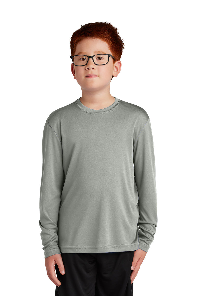 Load image into Gallery viewer, Sport-Tek Youth Long Sleeve PosiCharge Competitor Tee. YST350LS

