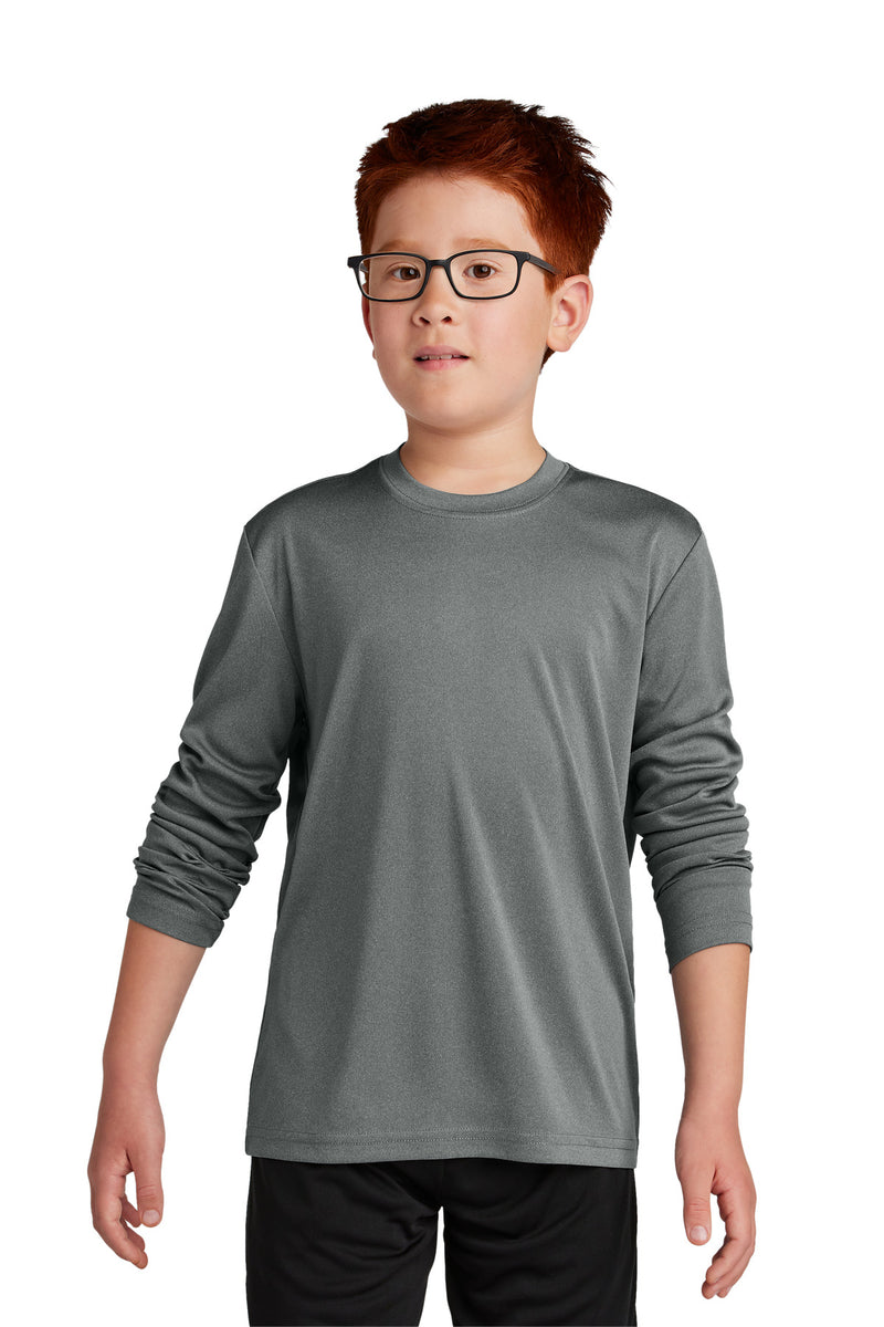 Load image into Gallery viewer, Sport-Tek Youth Long Sleeve PosiCharge Competitor Tee. YST350LS
