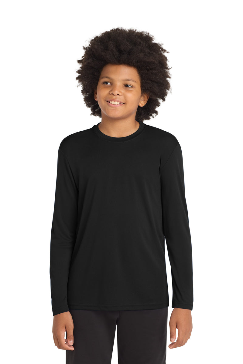 Load image into Gallery viewer, Sport-Tek Youth Long Sleeve PosiCharge Competitor Tee. YST350LS
