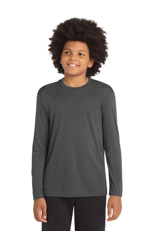 Sport-Tek Youth Long Sleeve PosiCharge Competitor Tee. YST350LS