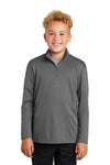 Sport-Tek  Youth PosiCharge  Competitor  1/4-Zip Pullover. YST357