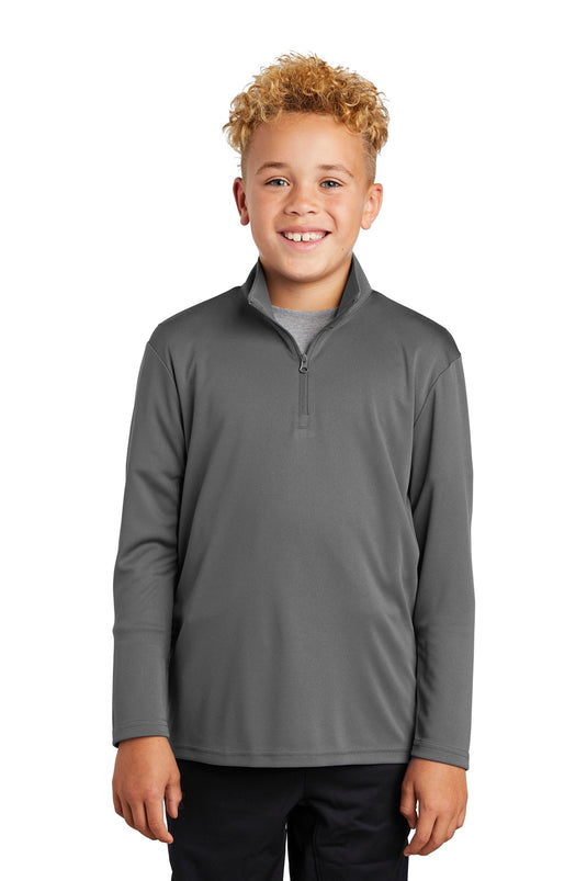 Sport-Tek  Youth PosiCharge  Competitor  1/4-Zip Pullover. YST357
