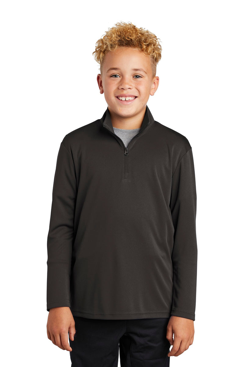 Load image into Gallery viewer, Sport-Tek  Youth PosiCharge  Competitor  1/4-Zip Pullover. YST357

