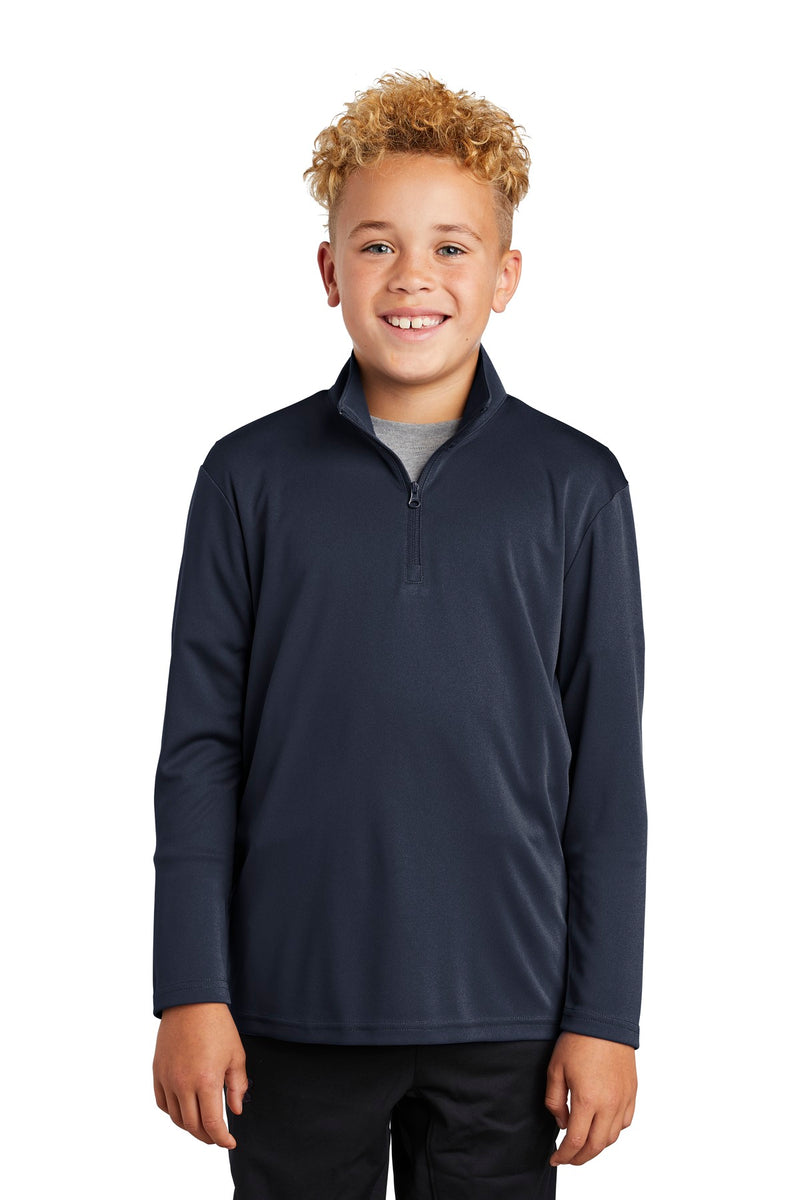 Load image into Gallery viewer, Sport-Tek  Youth PosiCharge  Competitor  1/4-Zip Pullover. YST357
