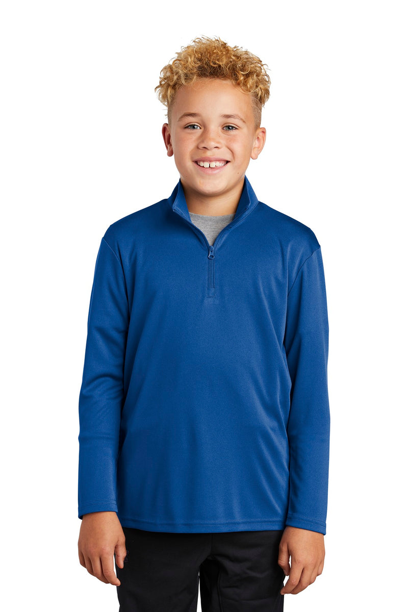 Load image into Gallery viewer, Sport-Tek  Youth PosiCharge  Competitor  1/4-Zip Pullover. YST357
