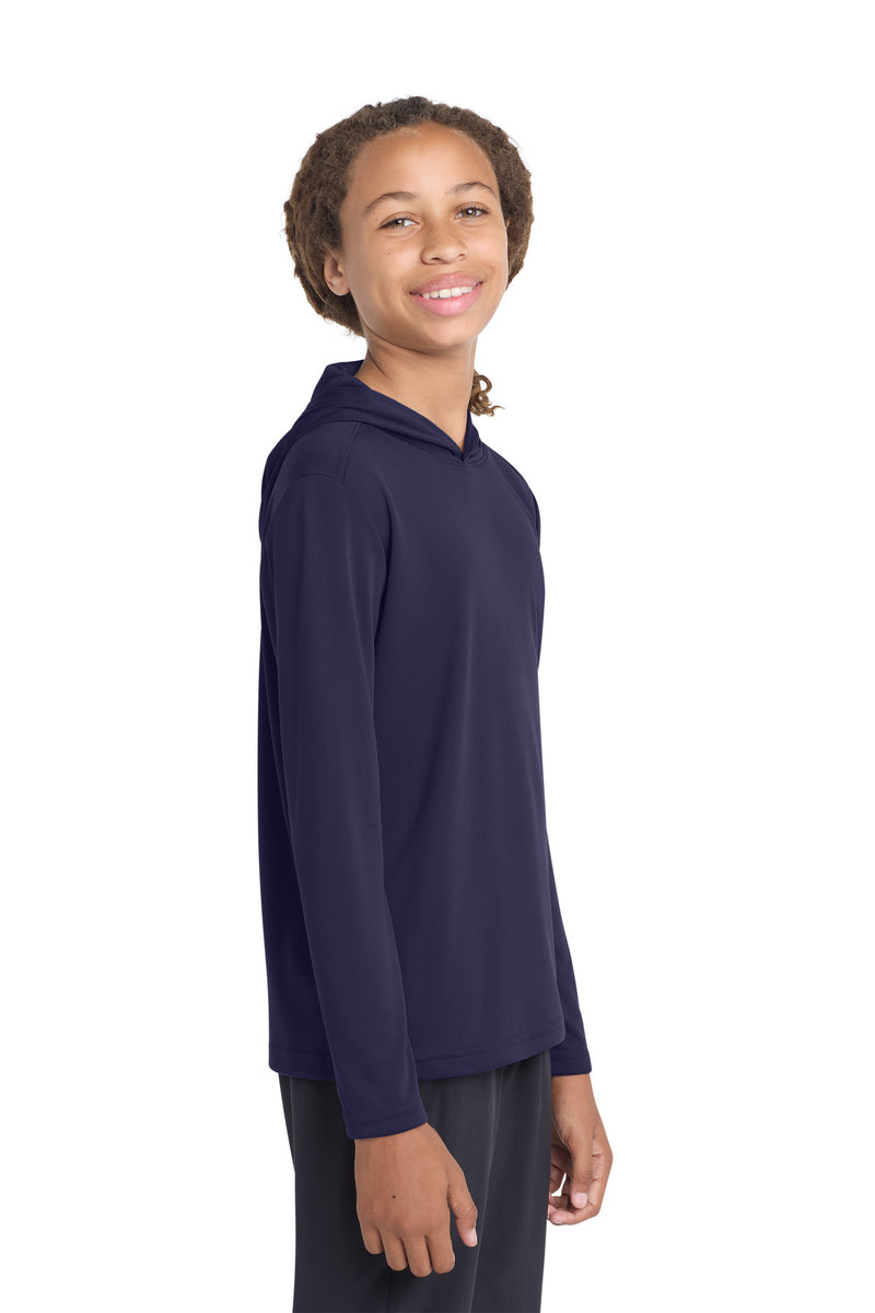 Load image into Gallery viewer, Sport-Tek  Youth PosiCharge  Competitor  Hooded Pullover. YST358
