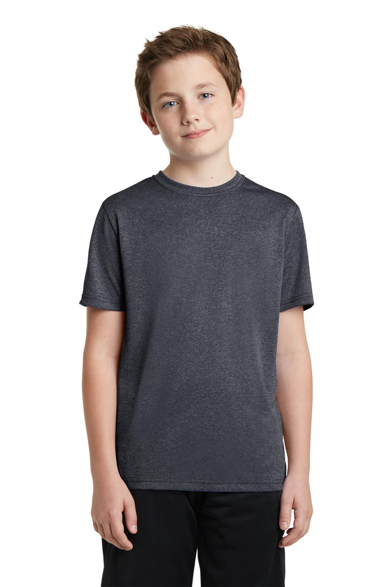 Load image into Gallery viewer, Sport-Tek Youth Heather Contender Tee. YST360
