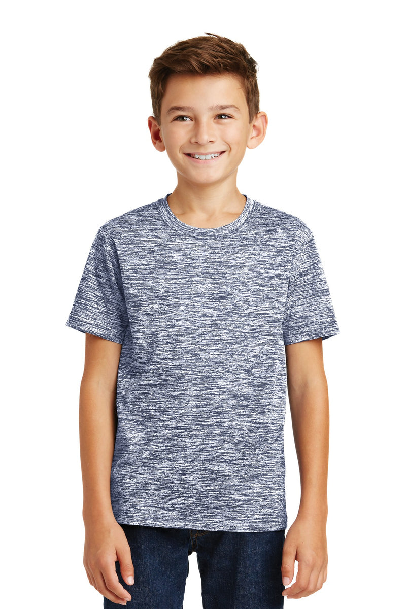 Load image into Gallery viewer, Sport-Tek Youth PosiCharge Electric Heather Tee. YST390
