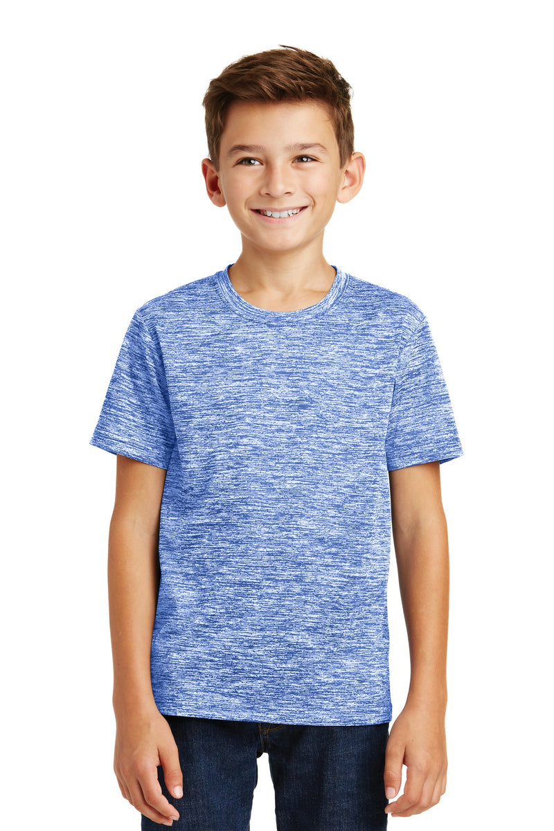 Load image into Gallery viewer, Sport-Tek Youth PosiCharge Electric Heather Tee. YST390
