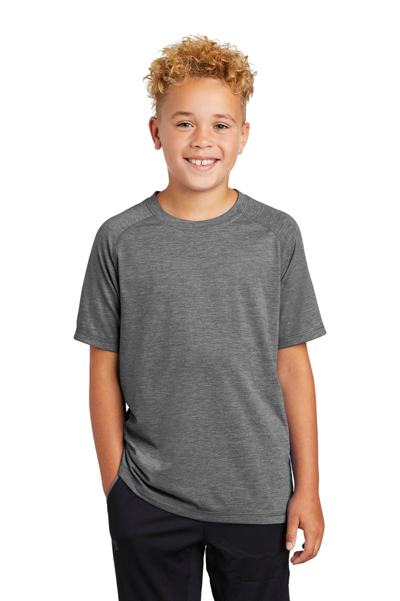 Load image into Gallery viewer, Sport-Tek  Youth PosiCharge  Tri-Blend Wicking Raglan Tee. YST400
