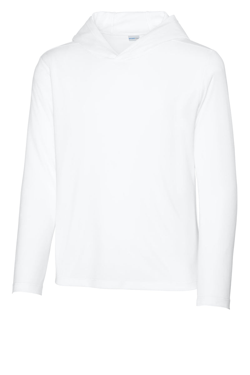 Load image into Gallery viewer, Sport-Tek Youth Posi-UV Pro Long Sleeve Hoodie YST420LSH
