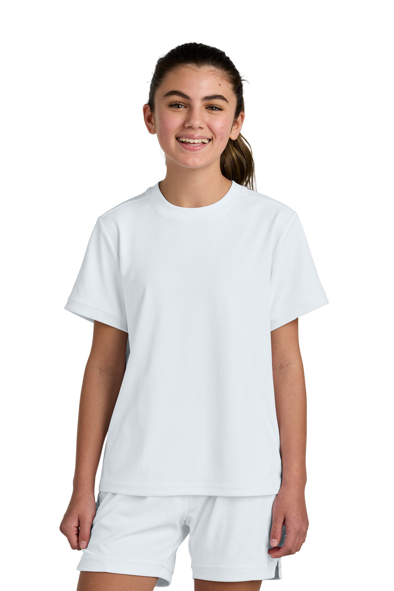Load image into Gallery viewer, Sport-Tek Youth Club Short Sleeve Crew YST440
