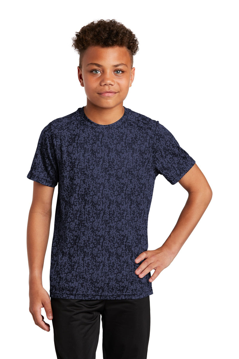 Load image into Gallery viewer, Sport-Tek  Youth Digi Camo Tee. YST460
