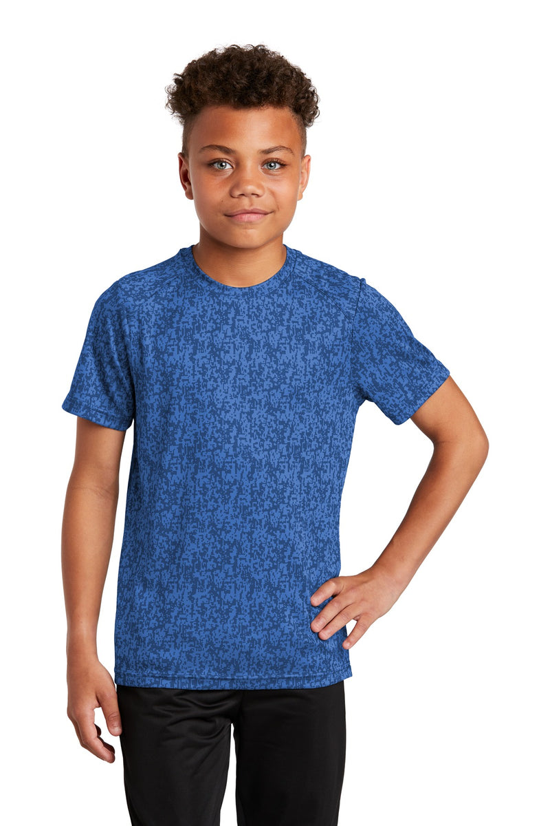 Load image into Gallery viewer, Sport-Tek  Youth Digi Camo Tee. YST460
