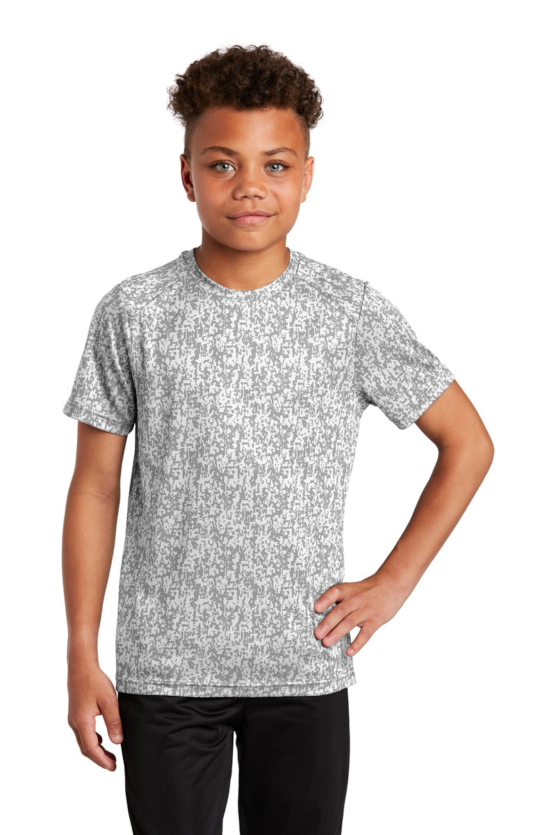 Load image into Gallery viewer, Sport-Tek  Youth Digi Camo Tee. YST460
