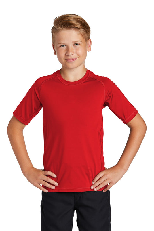 Sport-Tek  Youth Rashguard Tee. YST470