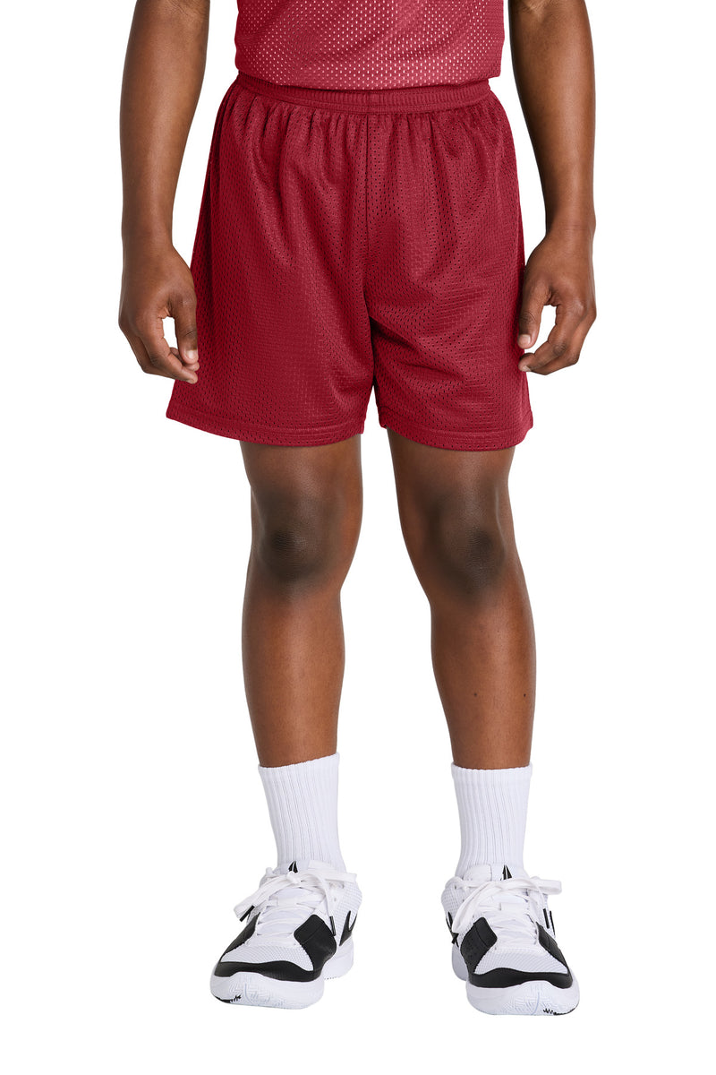 Load image into Gallery viewer, Sport-Tek Youth PosiCharge Mesh 5  Short YST5100
