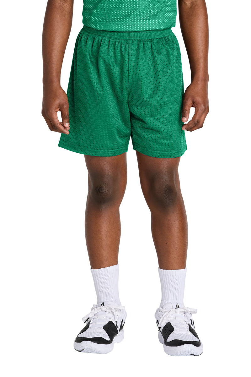 Load image into Gallery viewer, Sport-Tek Youth PosiCharge Mesh 5  Short YST5100
