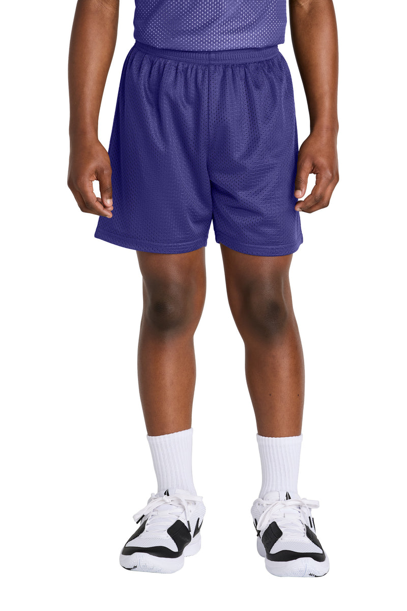 Load image into Gallery viewer, Sport-Tek Youth PosiCharge Mesh 5  Short YST5100

