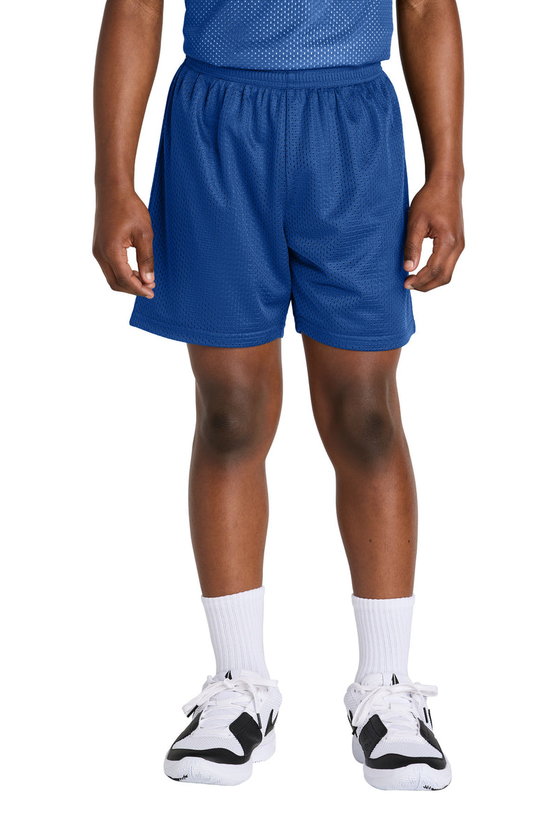 Load image into Gallery viewer, Sport-Tek Youth PosiCharge Mesh 5  Short YST5100

