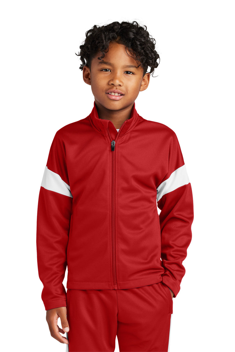 Load image into Gallery viewer, Sport-Tek Youth Travel Full-Zip Jacket YST800
