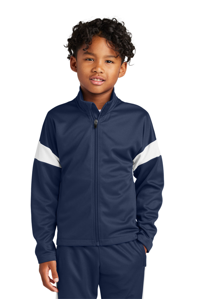 Load image into Gallery viewer, Sport-Tek Youth Travel Full-Zip Jacket YST800
