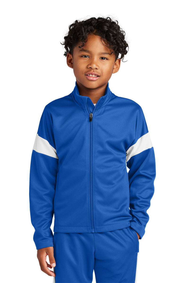 Load image into Gallery viewer, Sport-Tek Youth Travel Full-Zip Jacket YST800
