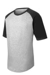 Sport-Tek Youth Short Sleeve Colorblock Raglan Jersey. YT201
