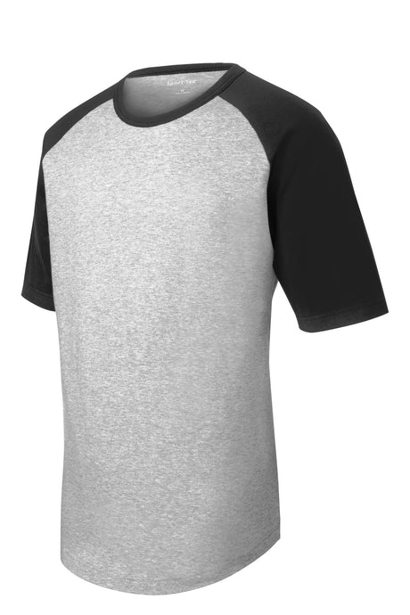 Sport-Tek Youth Short Sleeve Colorblock Raglan Jersey. YT201