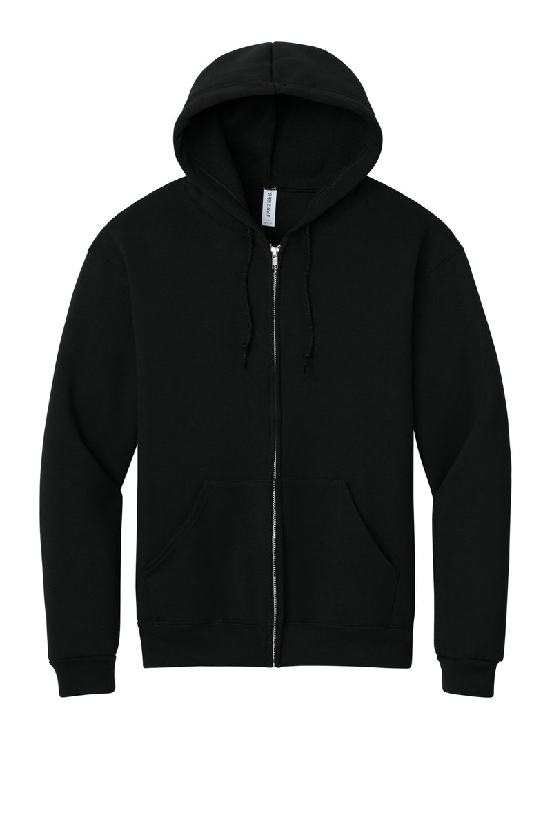 Load image into Gallery viewer, Jerzees Rugged Unisex Full-Zip Hooded Sweatshirt Z12M
