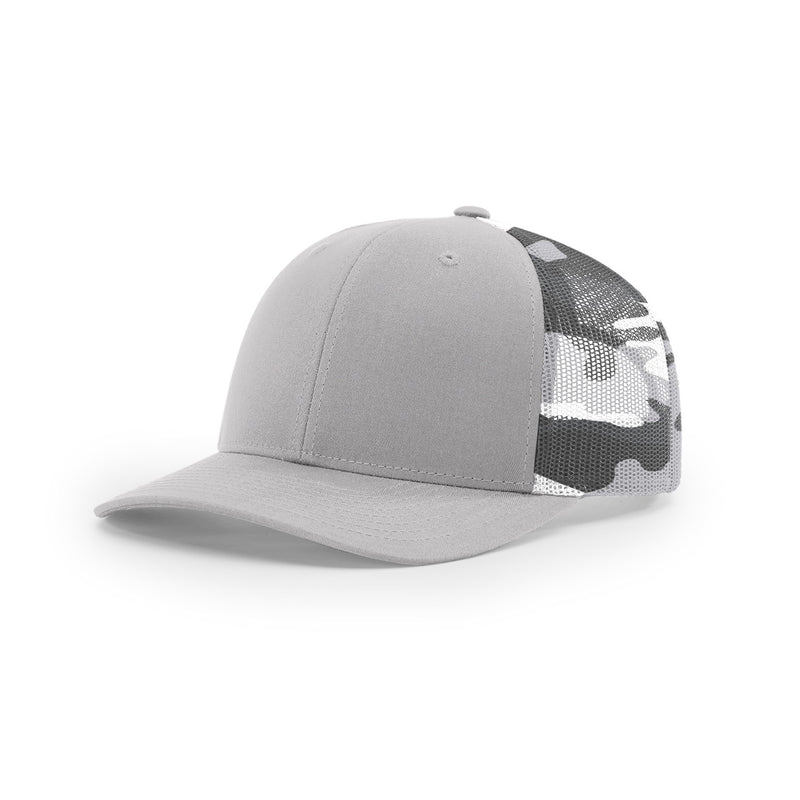 Load image into Gallery viewer, Richardson 112PM | Printed Mesh Trucker | Split Colors
