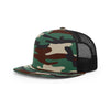Richardson 511 | Acrylic-Wool Blend Flatbill Trucker | Split Colors