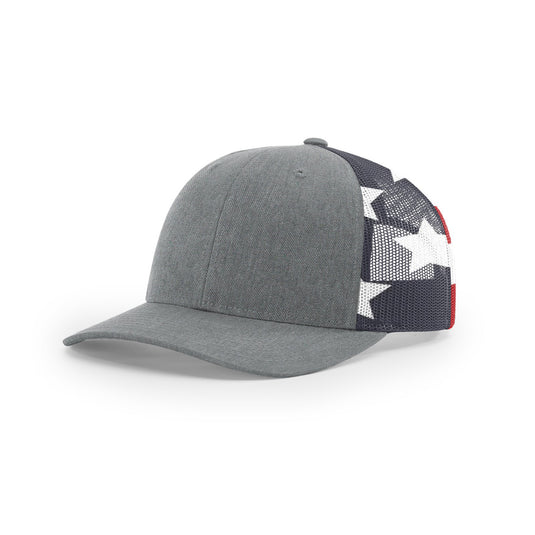 Richardson 112PM | Printed Mesh Trucker | Split Colors