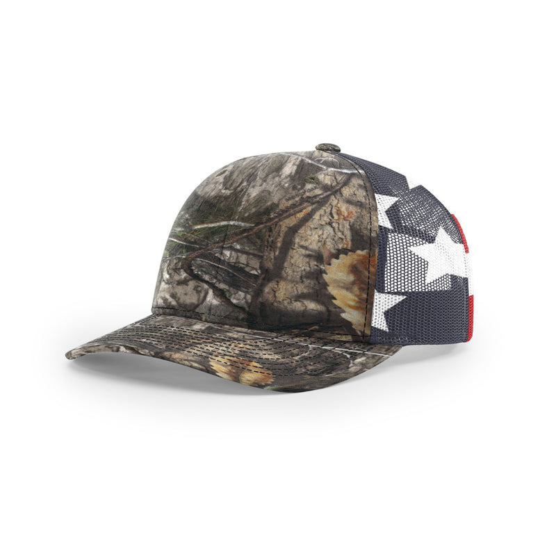 Load image into Gallery viewer, Richardson 112PM | Printed Mesh Trucker | Split Colors
