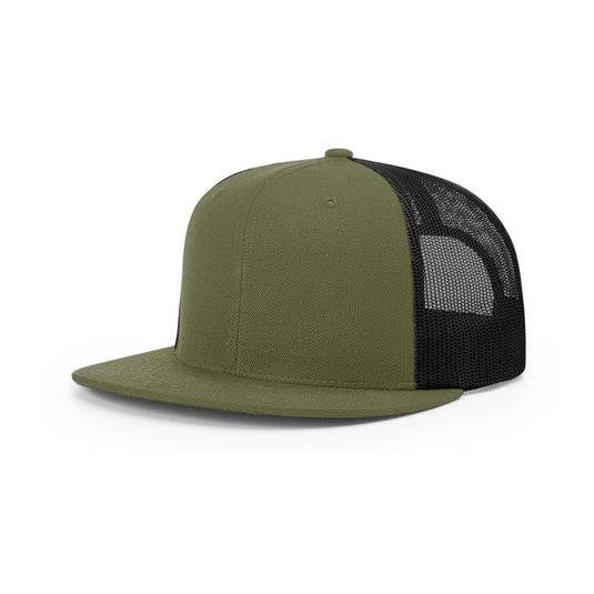 Richardson 511 | Acrylic-Wool Blend Flatbill Trucker | Split Colors