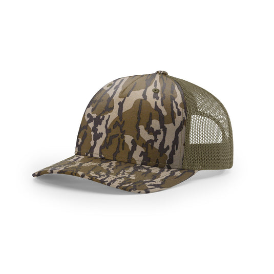 Richardson 112PFP | Printed Five Panel Trucker | Mossy Oak Colors