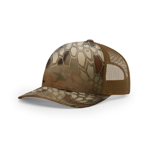 Richardson 112PFP | Printed Five Panel Trucker | Kryptek Colors