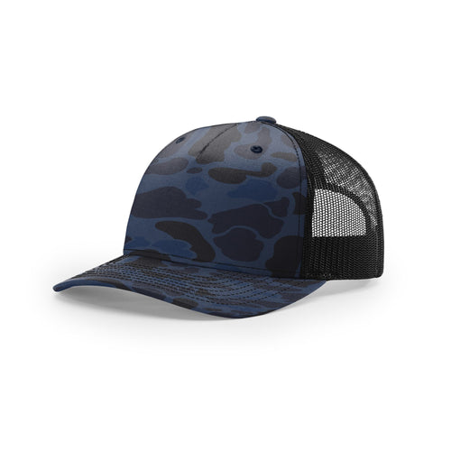 Richardson 112PFP | Printed Five Panel Trucker | Duck Colors