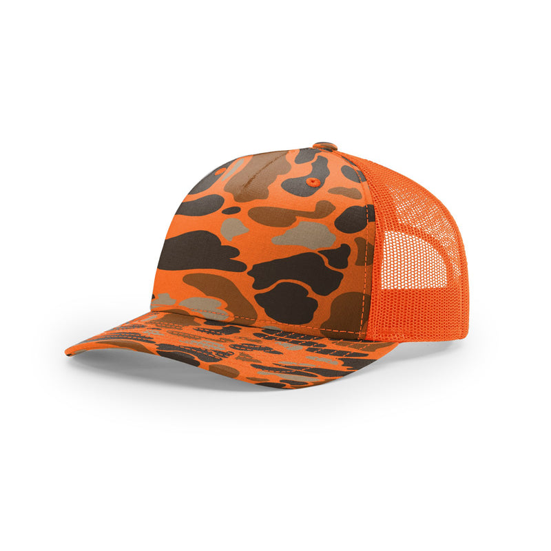 Load image into Gallery viewer, Richardson 112PFP | Printed Five Panel Trucker | Duck Colors
